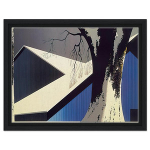 Eyvind Earle  Winter Quiet Framed Canvas