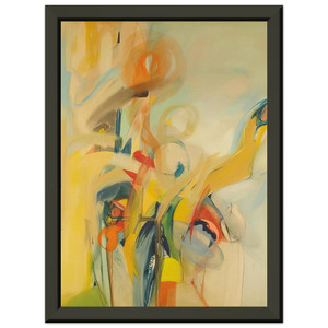 Miriam Schapiro  Down to Earth  1959 Premium Metal Framed Art Print / Poster