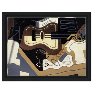 Juan Gris  GUITAR AND CLARINET 1920 Framed Canvas