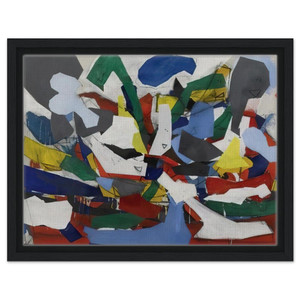 Robert Goodnough  Adventure II  1963 Framed Canvas