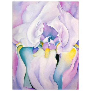 Georgia OKeeffe  Light of Iris Aluminum Print