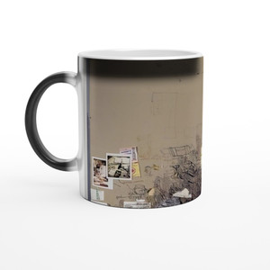 Dieter Roth - Tischmatte Buro Hegenheimerstrasse Base - 1994 Magic Ceramic Mug