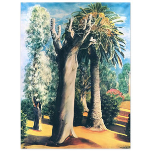 Moise Kisling  EUCALYPTUS AND PALM 1935 Aluminum Print