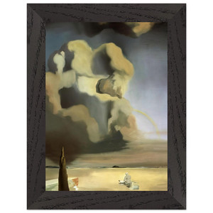 Salvador Dali THE SPECTRE AND THE PHANTOM Wooden Framed Art Print Poster