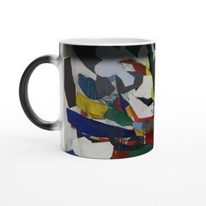 Robert Goodnough - Adventure II - 1963 Magic Ceramic Mug
