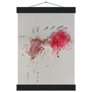 Cy Twombly Commodus Part VII Museum-Quality Matte Paper Poster with Hanger
