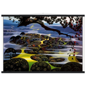 Eyvind Earle  Mystic Mountain Museum-Quality Matte Paper Poster with Hanger