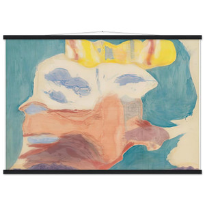 Frankenthaler SeaGoddess Museum-Quality Matte Paper Poster with Hanger