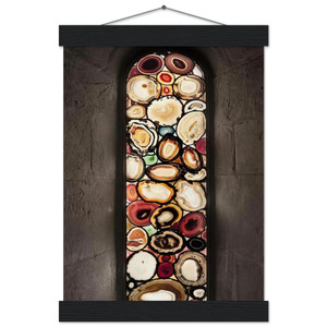 Sigmar Polke  AHATFENSTER 2009 1 Museum-Quality Matte Paper Poster with Hanger