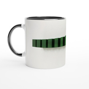 Donald Judd - Untitled - 1974 N2 Ceramic Mug with Color Inside