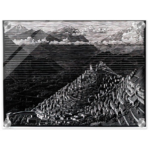 MC Escher  MORANO CALABRIA Acrylic Print