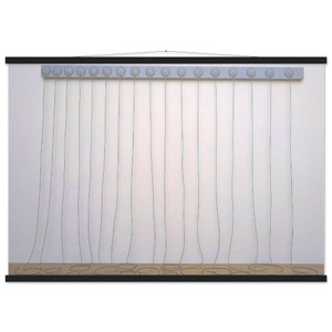 Eva Hesse  ADDENDUM 1967 Museum-Quality Matte Paper Poster with Hanger