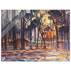 Piet Mondrian  Woods near Oele Acrylic Print