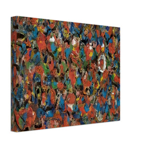 Richard PousetteDart  Encrustation  1976 Canvas