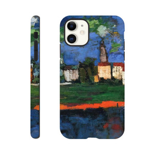 OSKAR KOKOSCHKA - THE ELBE NEAR DRESDEN Tough case