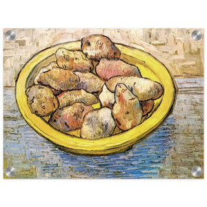 Vincent van Gogh  Still Life Potatoes in a Yellow Dish Acrylic Print