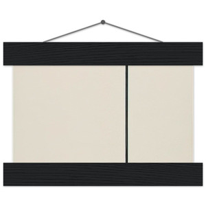 Ellsworth Kelly Vertical Line Line Form Color Matte Paper Poster with Hanger