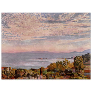 Theo van Rysselberghe  THE BAY OF ST CLAIR 1923 Wood Print