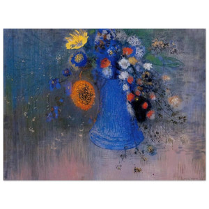 Odilon Redon  VASE OF FLOWERS 8 Aluminum Print