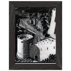 MC Escher  ESCHER 23 Premium Wooden Framed Art Print / Poster