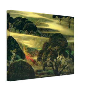 Eyvind Earle  Forest in Fog Canvas