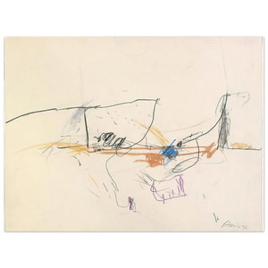 Gene Davis  Jumping Jack  1978 Aluminum Print