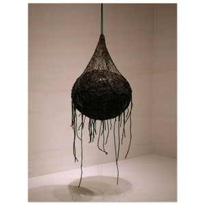 Eva Hesse  VERTIGINOUS DETOUR Wood Print