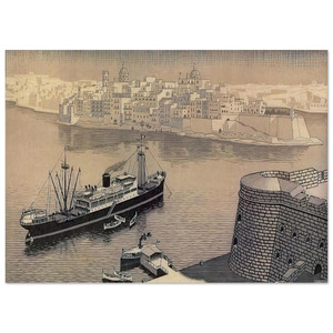 MC Escher  SENGELA MALTA Fine Art Poster / Art Print