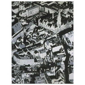Gerhard Richter  TOWNSCAPE MU 1968 Aluminum Print