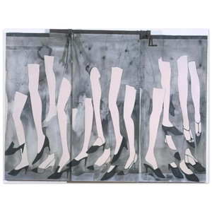 Jim Dine  WALKING DREAM WITH A FOUR FOOT CLAMP 1965 Aluminum Print