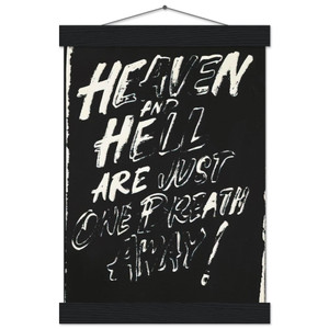 Andy Warhol Heaven and Hell Museum-Quality Matte Paper Poster with Hanger