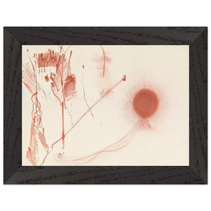 Helen Frankenthaler New Climate 1957 Premium Wooden Framed Art Print / Poster