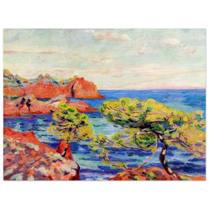 Armand Guillaumin  Le Trayas  1907 Wood Print