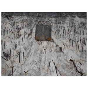 Anselm Kiefer  BLACK FLAKES 2006 Aluminum Print