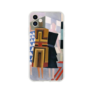 Sonia Delaunay - SIMULTANEOUS DRESSES THREE WOMEN FORMS COLOURS 1925 Flexi case