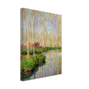 claude monet  The River Epte Canvas