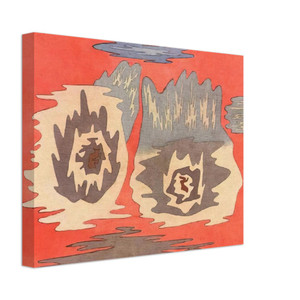 Paul Klee  THE PLACE OF THE TWINS 1929 Canvas