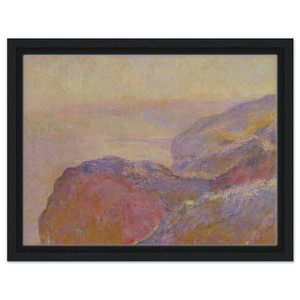 claude monet  At ValSaintNicolas near Dieppe in the Morning Framed Canvas