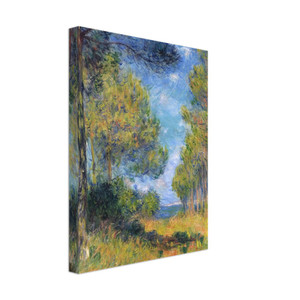 claude monet  Path at Varengeville Canvas