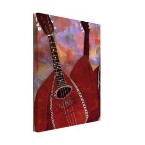 Ben Shahn  THREE LUTES Canvas