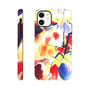 Wassily Kandinsky - LANDSCAPE WITH RED SPOTS 1913 Tough case