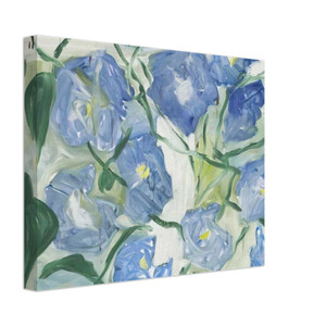 Jennifer Bartlett  Morning Glories  1984 Canvas