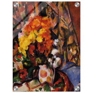 Paul Cezanne  Chrysanthemums N2 Acrylic Print