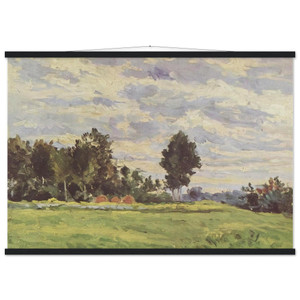 Cezanne Ile de France Landscape Museum-Quality Matte Paper Poster with Hanger