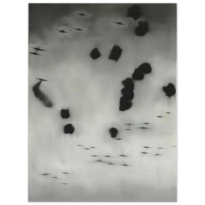 Gerhard Richter  FLIEGER 1964 Aluminum Print
