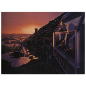 Syd Mead  Syd Mead N1 Wood Print