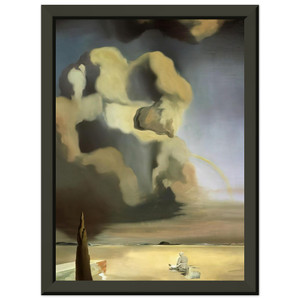 Salvador Dali Spectre and Phantom Premium Metal Framed Art Print / Poster