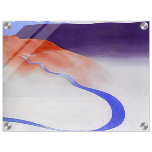 Georgia OKeeffe  Road to the Ranch Acrylic Print