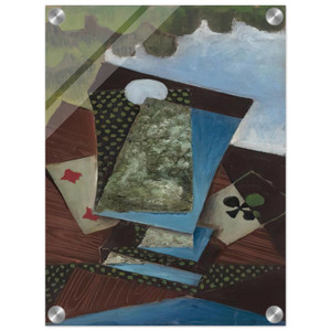 Juan Gris  ACE OF CLUBS AND FOUR OF DIAMONDS Acrylic Print