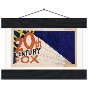 Edward Ruscha  TRADEMARK 7 1962 Museum-Quality Matte Paper Poster with Hanger